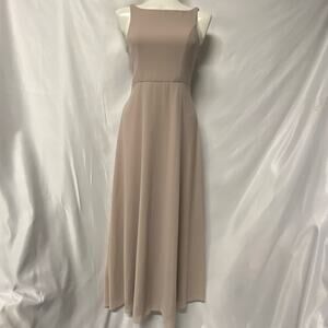 Celebrate by DB Studio Dress Bridesmaid Wedding Peek a Boo Back w/Tie New NWOT